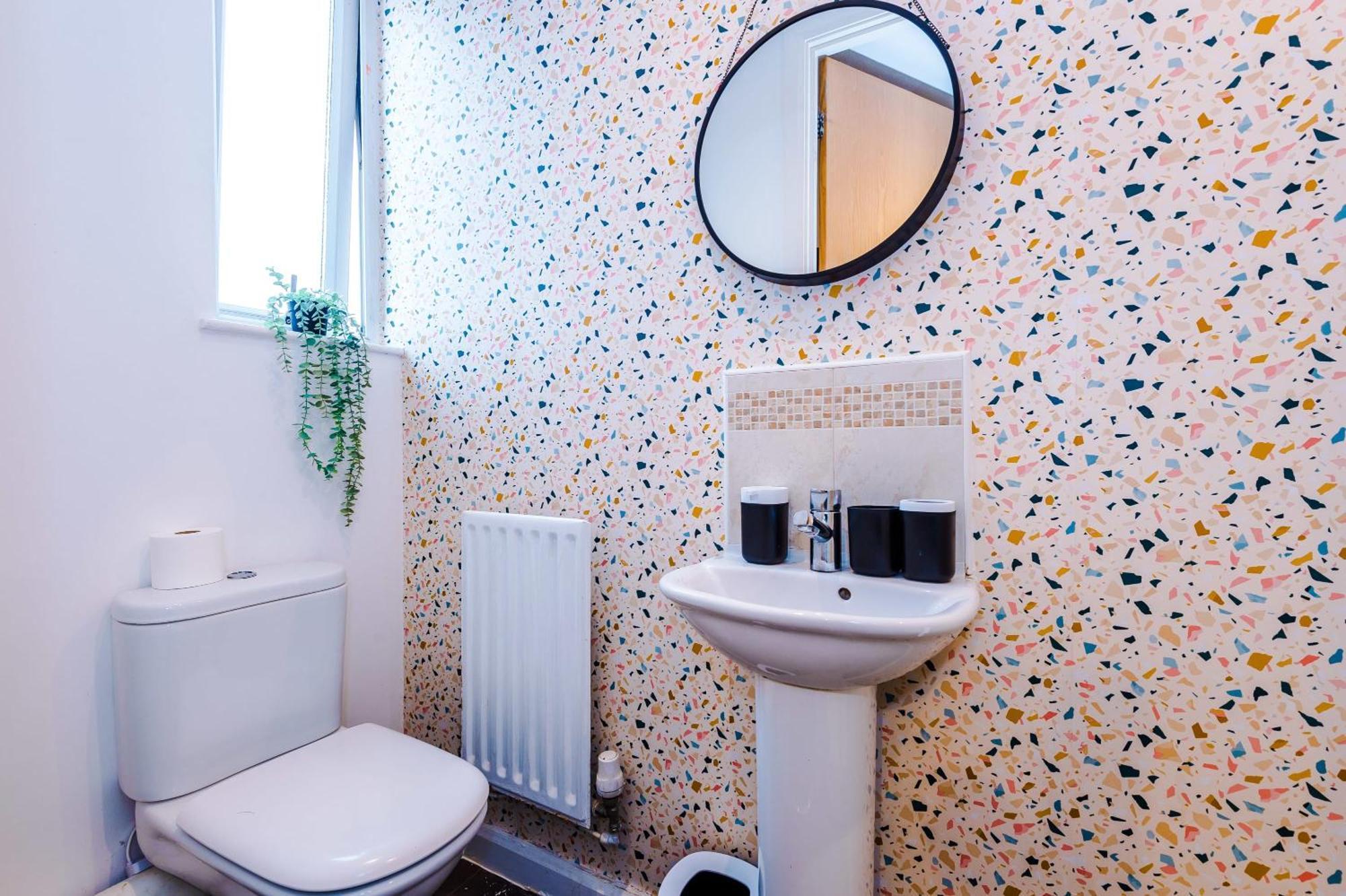 Rest&Recharge At A Spacious Townhouse By The Etihad Villa Manchester Esterno foto