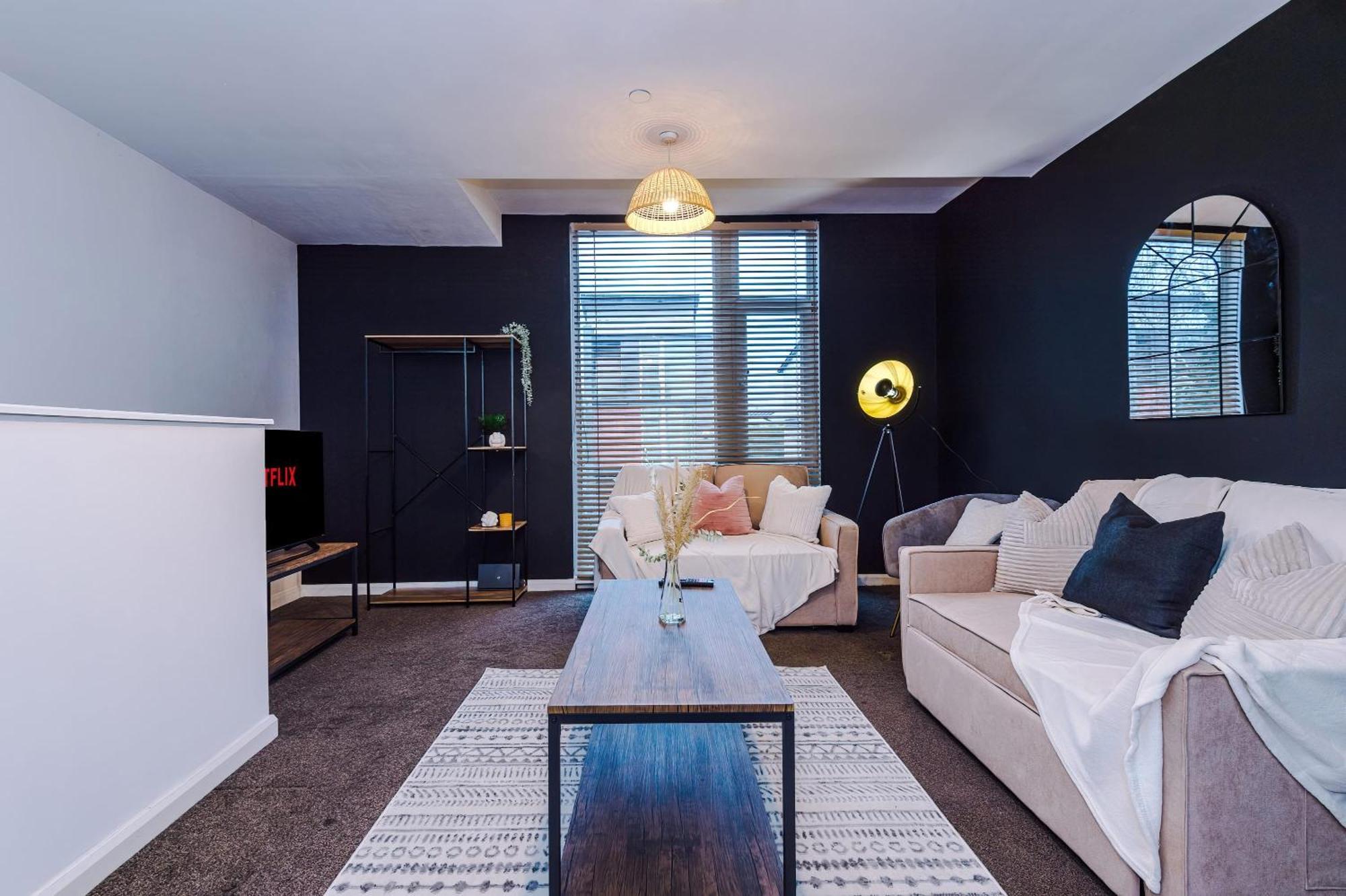 Rest&Recharge At A Spacious Townhouse By The Etihad Villa Manchester Esterno foto