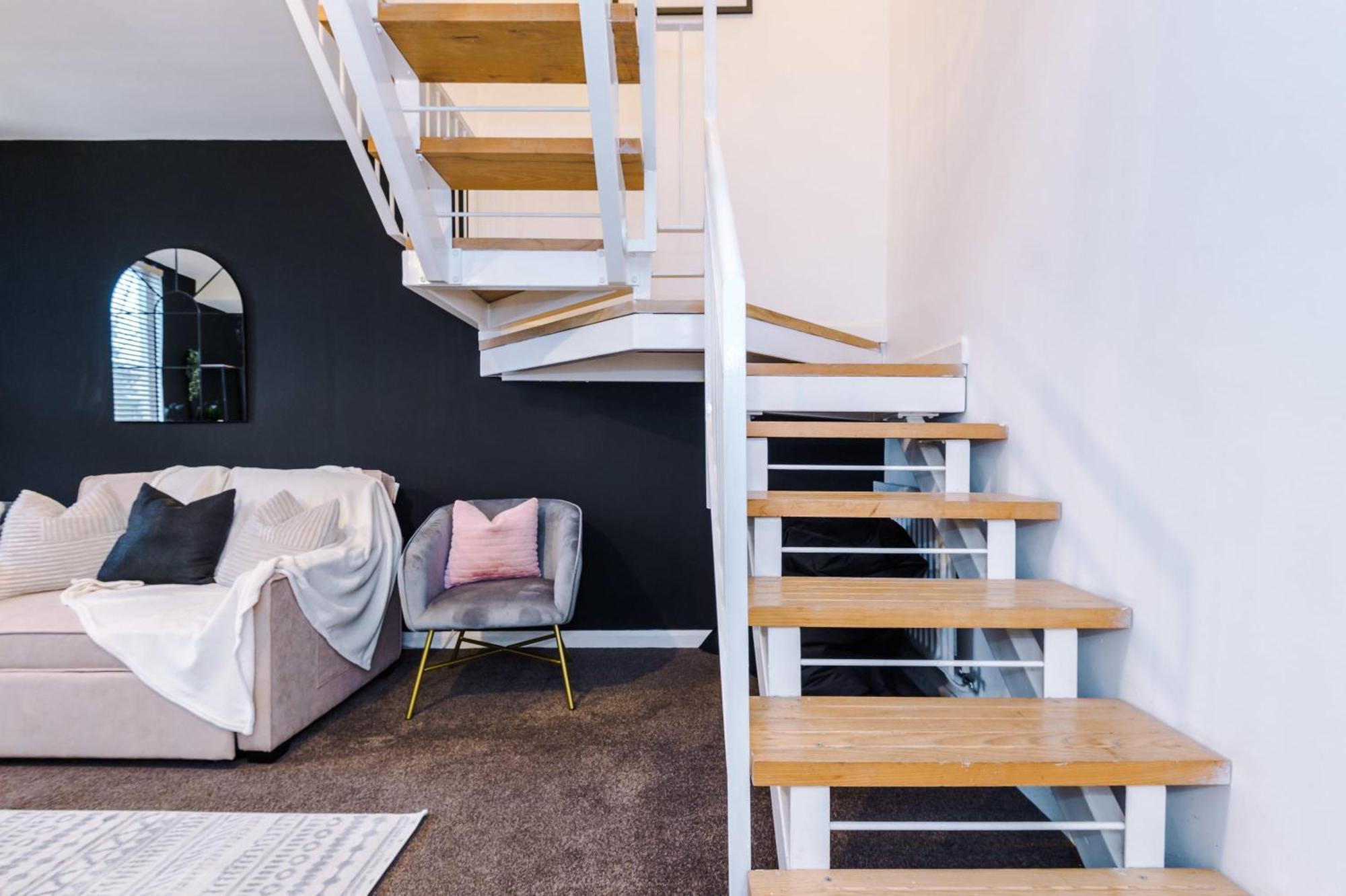 Rest&Recharge At A Spacious Townhouse By The Etihad Villa Manchester Esterno foto